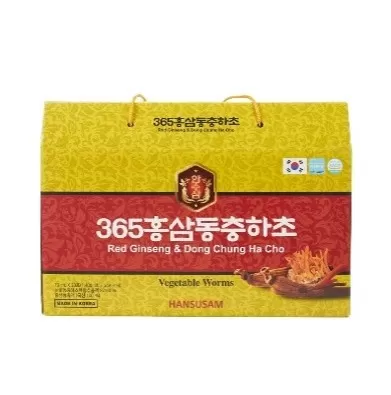 Nước Hồng Sâm Đông Trùng Hộp 20 Gói